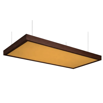 Wooden Frame Ceiling Absorption Panels [Set of 2]