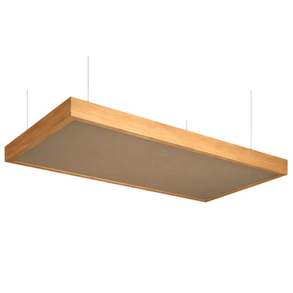 Wooden Frame Ceiling Absorption Panels [Set of 2]