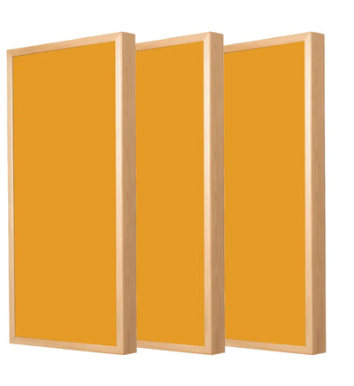 Wooden Frame Soundproofing Acoustic Panels [SET OF 3]