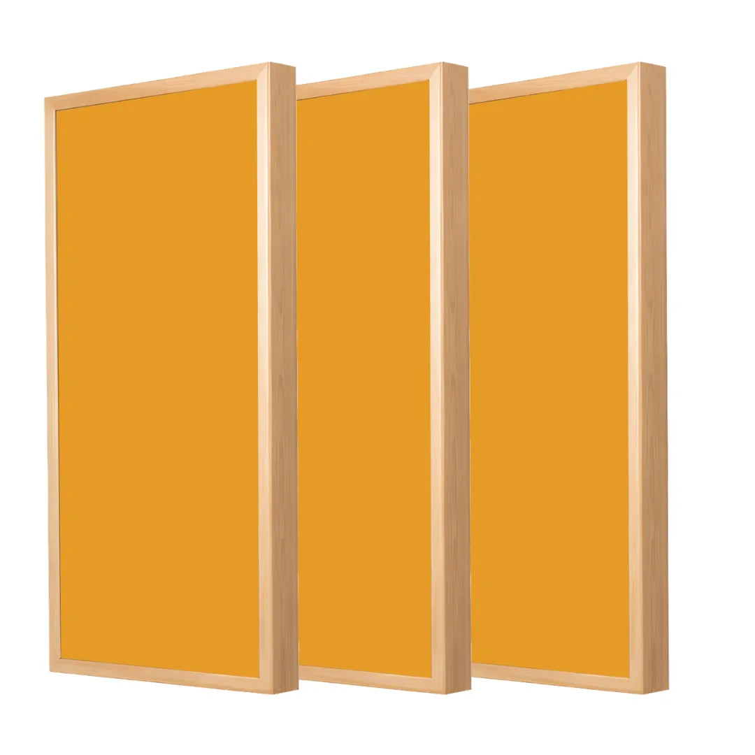Wooden Frame Soundproofing Acoustic Panels [SET OF 3]