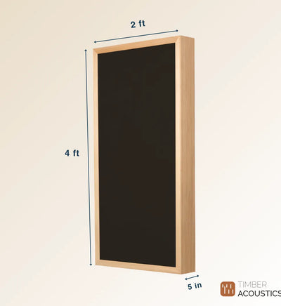 Wooden Frame Soundproofing Acoustic Panels [SET OF 3]