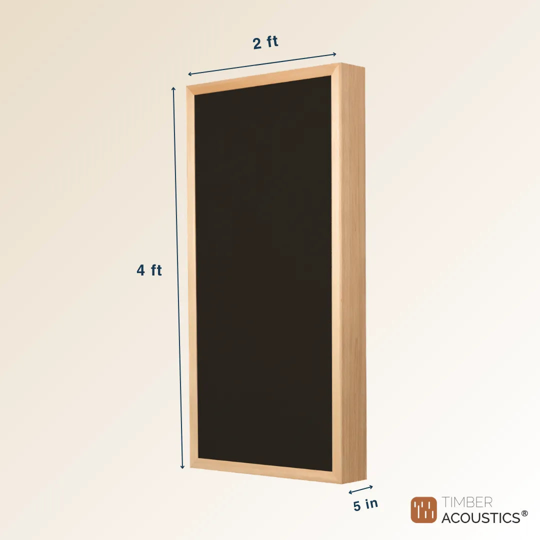Wooden Frame Soundproofing Acoustic Panels [SET OF 3]