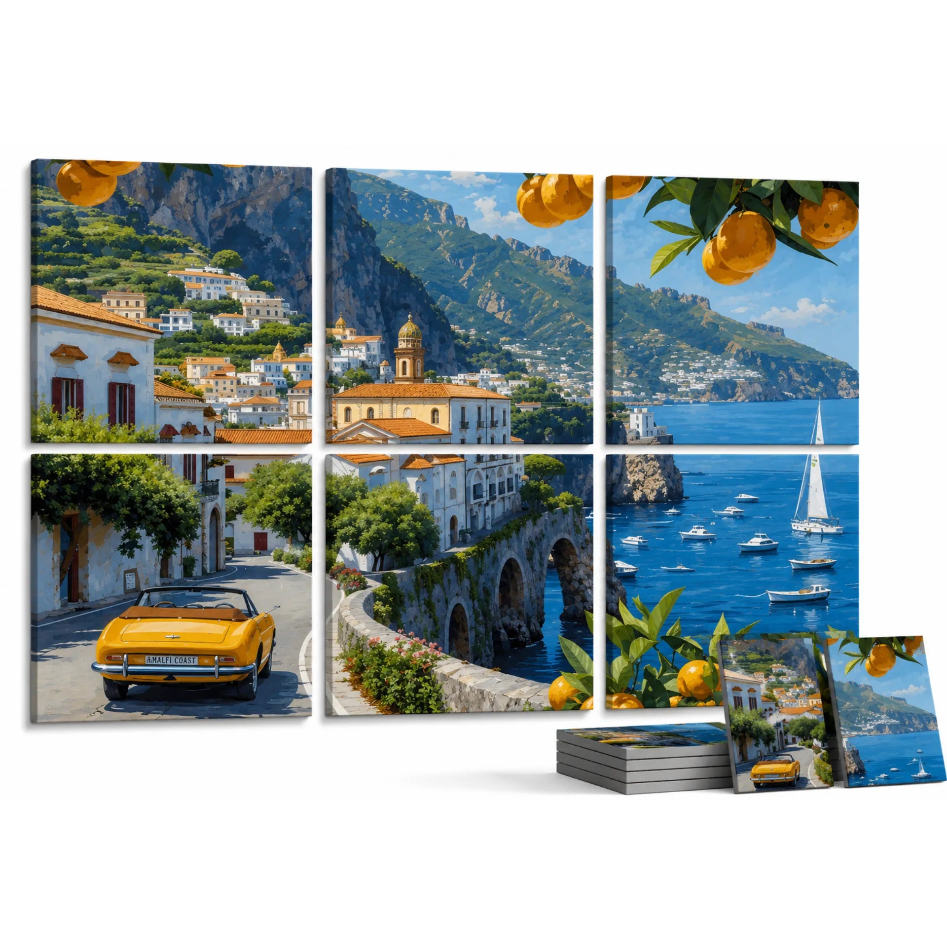Noise Absorber Acoustic Art Wall Panels for Home, 48”x32”