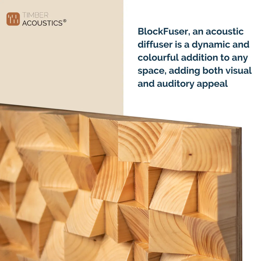 Timber Acoustics BlockFuser Diffuser