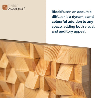 Timber Acoustics BlockFuser Diffuser