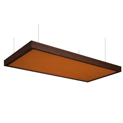 Wooden Frame Ceiling Absorption Panels [Set of 2]