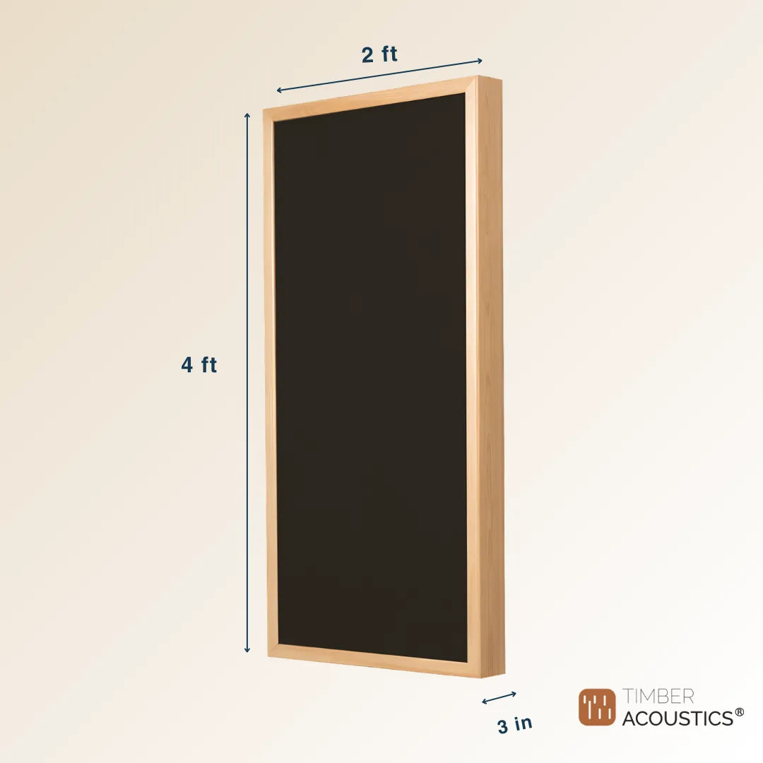 Wooden Frame Soundproofing Acoustic Panels [SET OF 3]