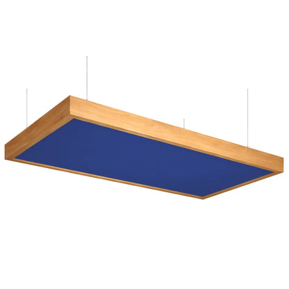 Wooden Frame Ceiling Absorption Panels [Set of 2]