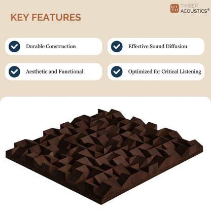 Timber Acoustics BlockFuser Diffuser