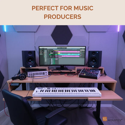 StudioPad Riser, Height Adjustable Music Production Desk
