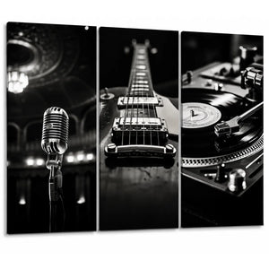 Noise Absorber Acoustic Art Wall Panels for  for Music Studio, 48”x32”