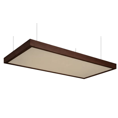 Wooden Frame Ceiling Absorption Panels [Set of 2]