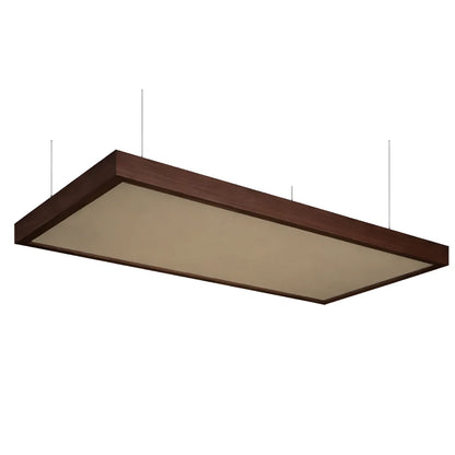 Wooden Frame Ceiling Absorption Panels [Set of 2]