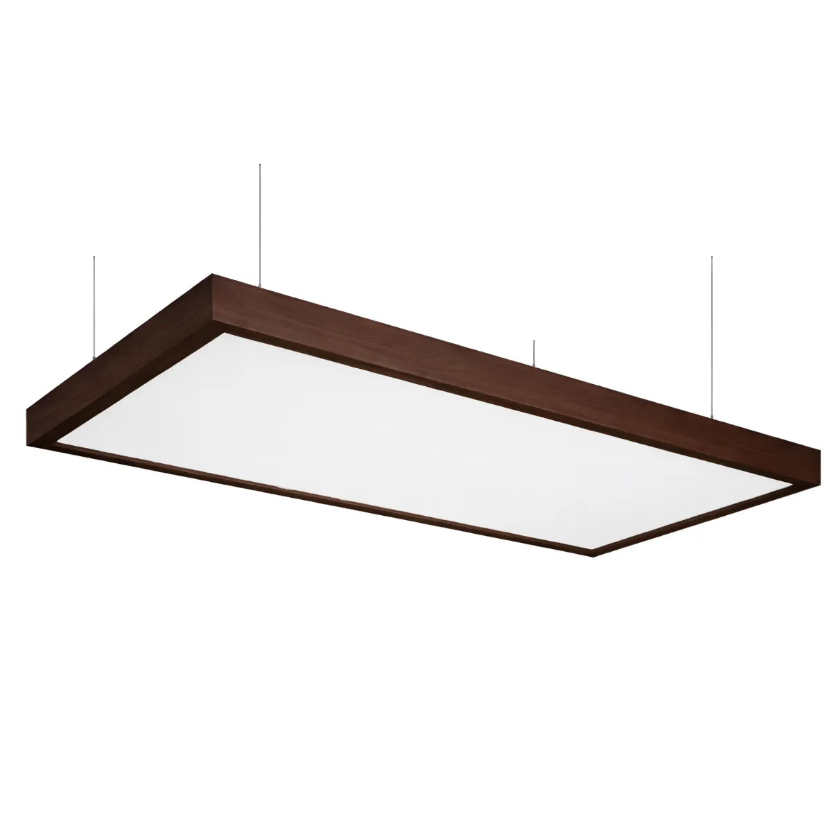 Wooden Frame Ceiling Absorption Panels [Set of 2]