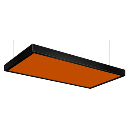 Wooden Frame Ceiling Absorption Panels [Set of 2]