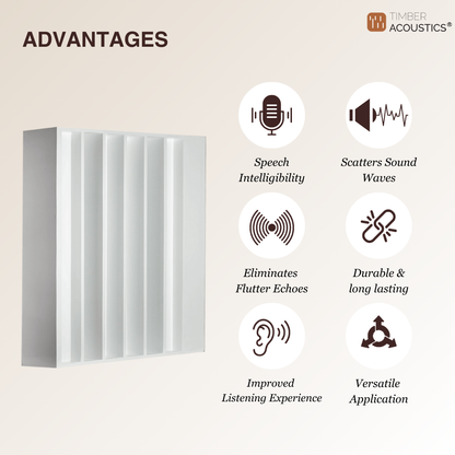 Timber Acoustics QRD Sound Diffusers