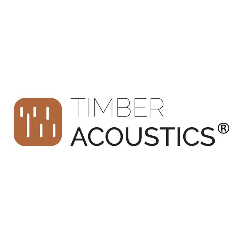 Timber Acoustics X14 Absorption Panels, 1'x4'x3" [SET OF 3]