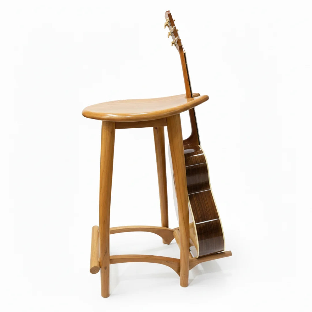 Guitar Chair with Footrest for Studio & On-Stage Performance