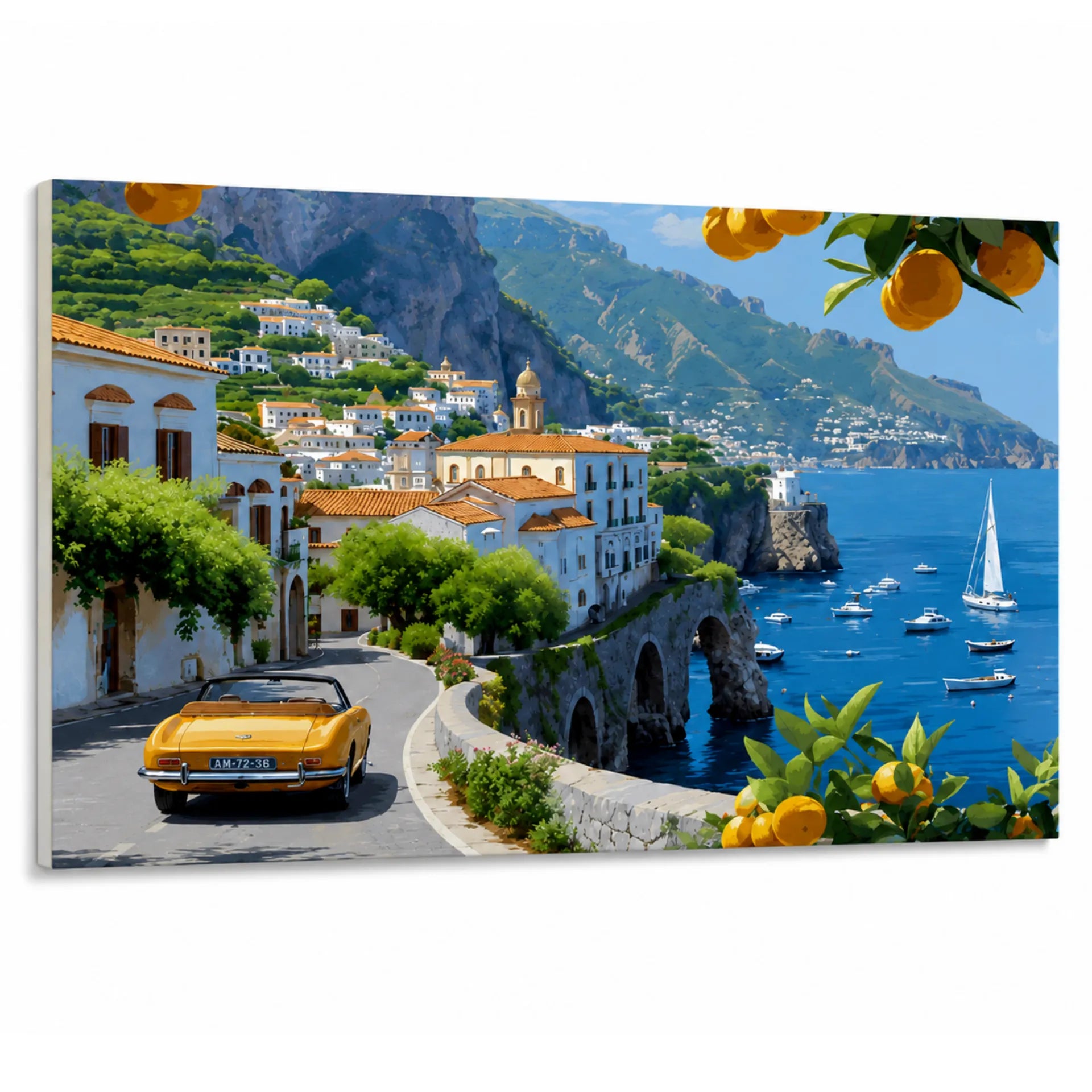 Noise Absorber Acoustic Art Wall Panels for Home, 48”x32”