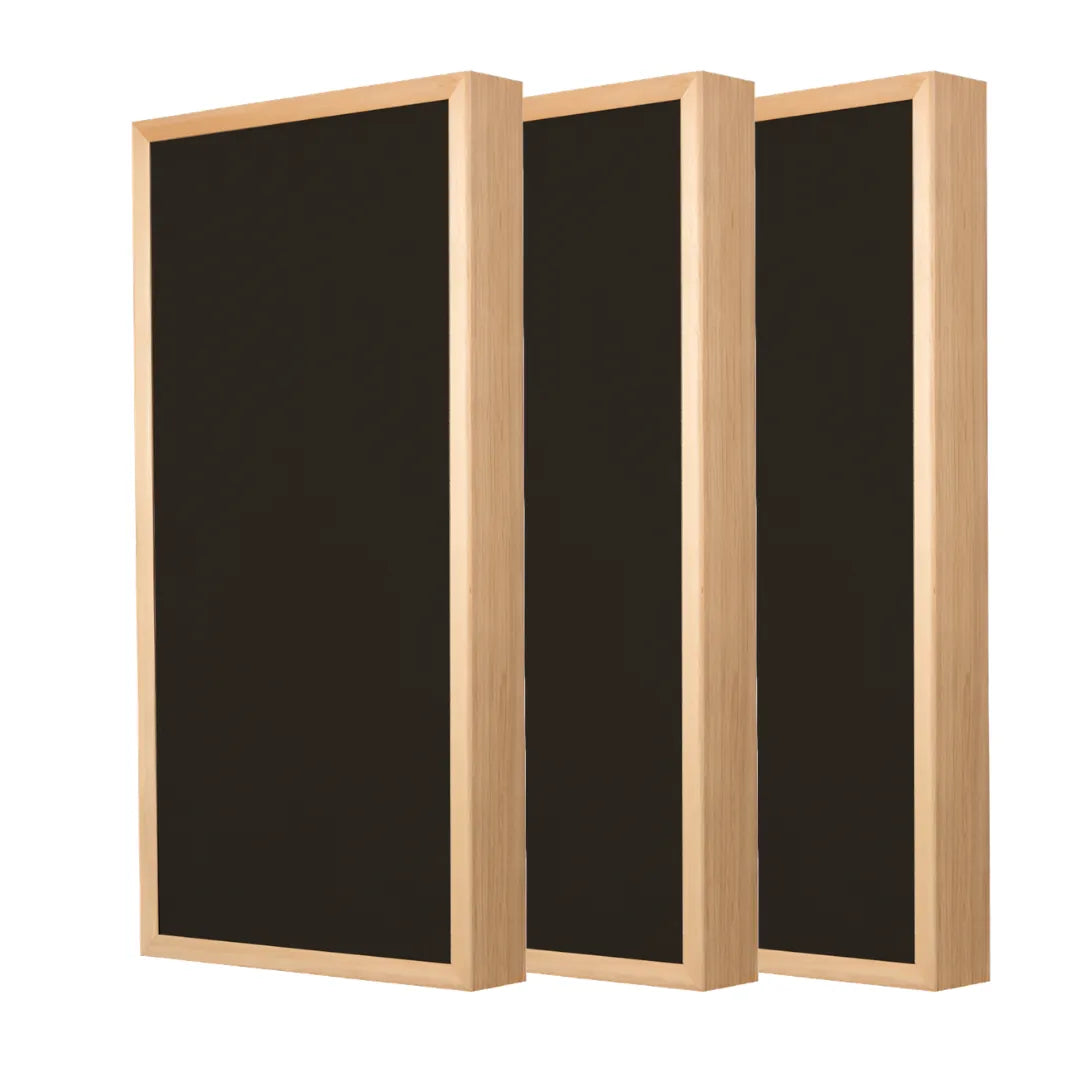 Wooden Frame Soundproofing Acoustic Panels [SET OF 3]