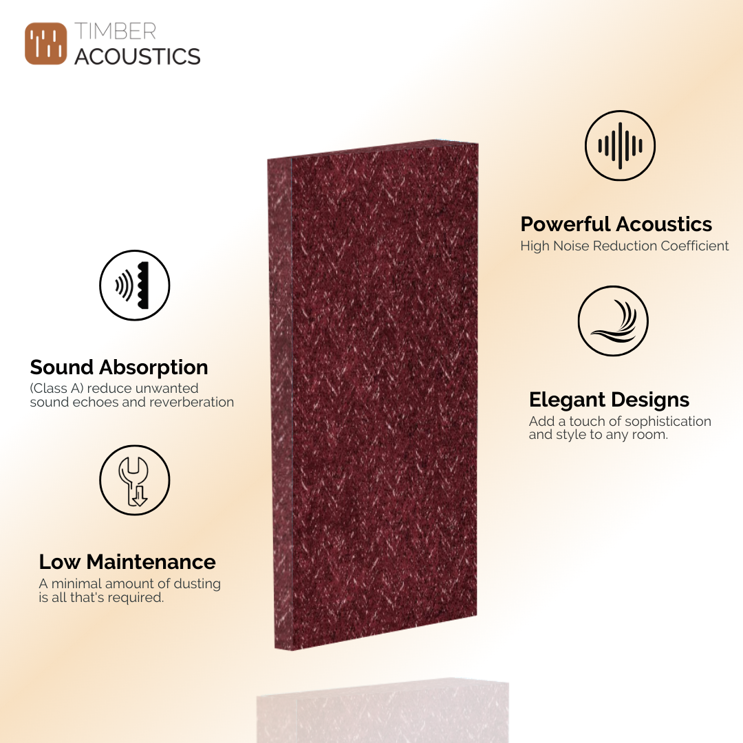 Timber Acoustics Textured Printed Art Panels For Wall