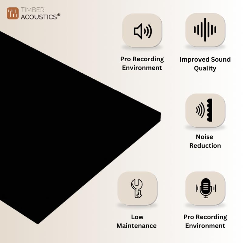 Timber Acoustics PET Soundproof Acoustic Wall Panels