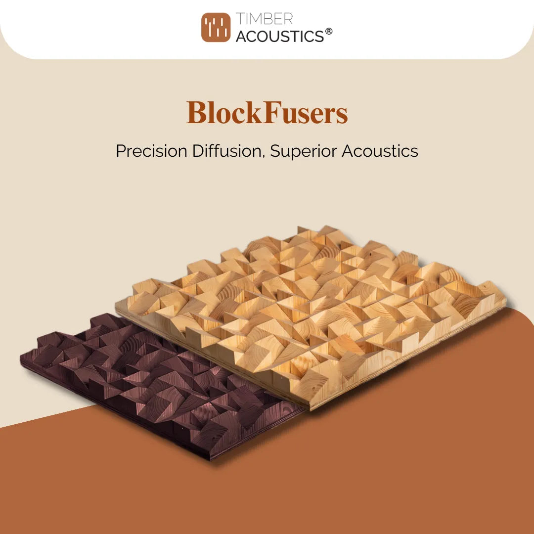 Timber Acoustics BlockFuser Diffuser