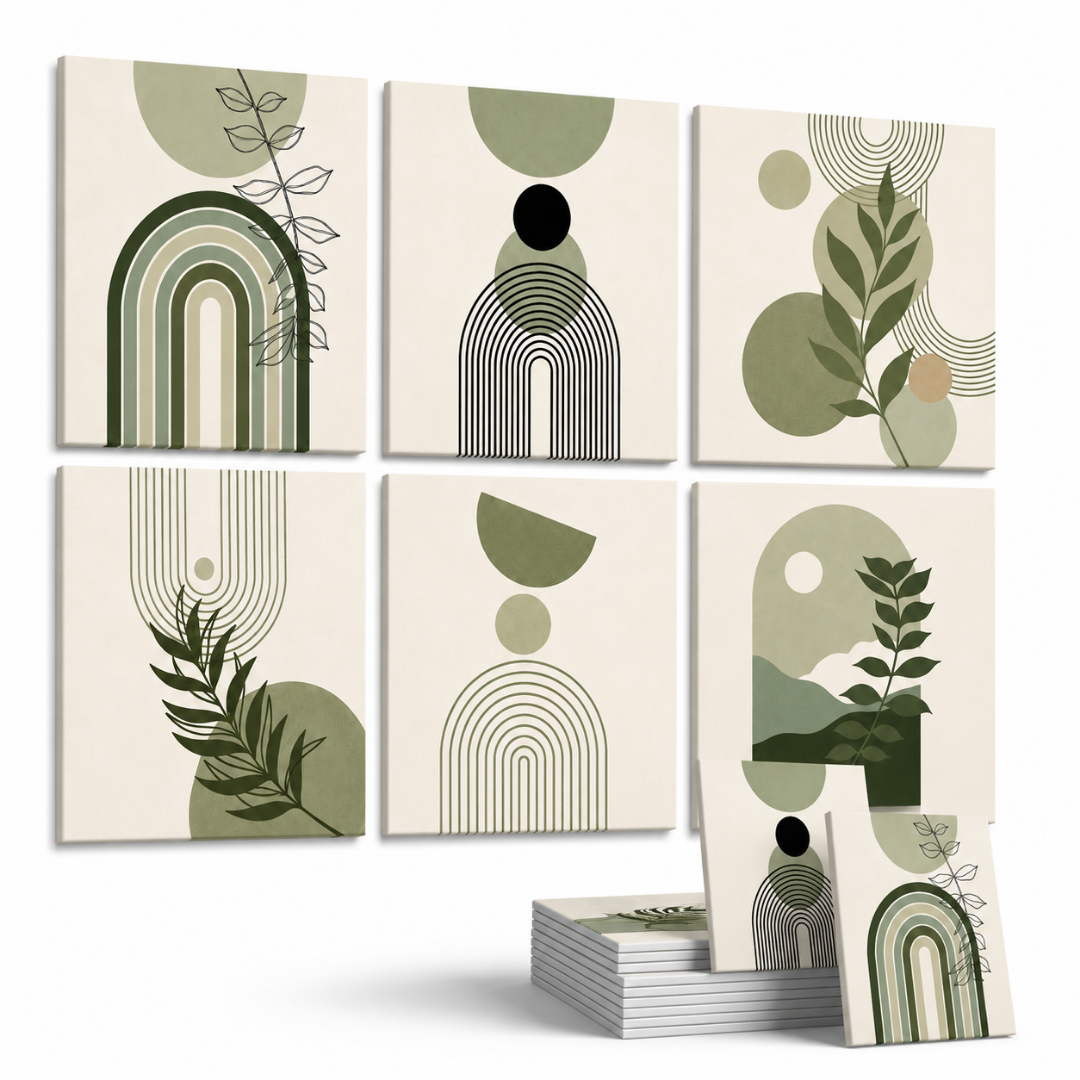 Noise Absorber Acoustic Art Wall Panels for Home, 48”x32”