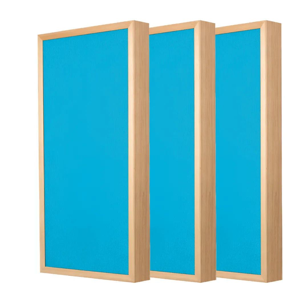 Wooden Frame Soundproofing Acoustic Panels [SET OF 3]