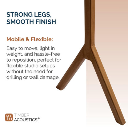 Wooden Stands for Acoustic Panels & QRD