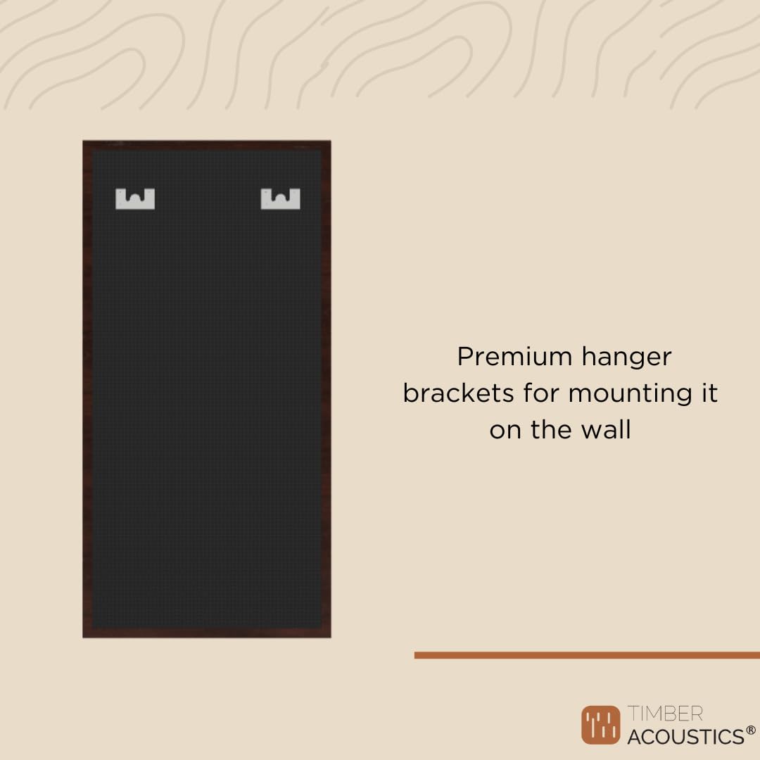Timber Acoustics Wooden Frame Acoustic Panels (WALNUT)