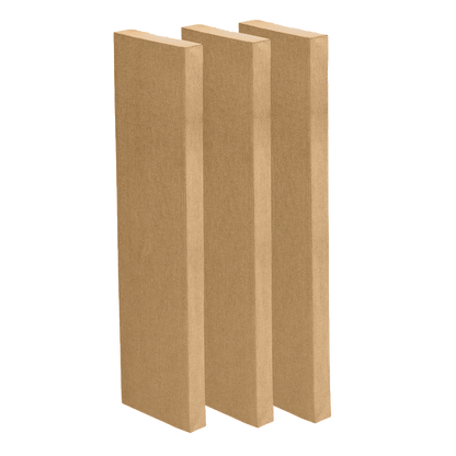 Timber Acoustics X14 Absorption Panels, 1'x4'x3" [SET OF 3]