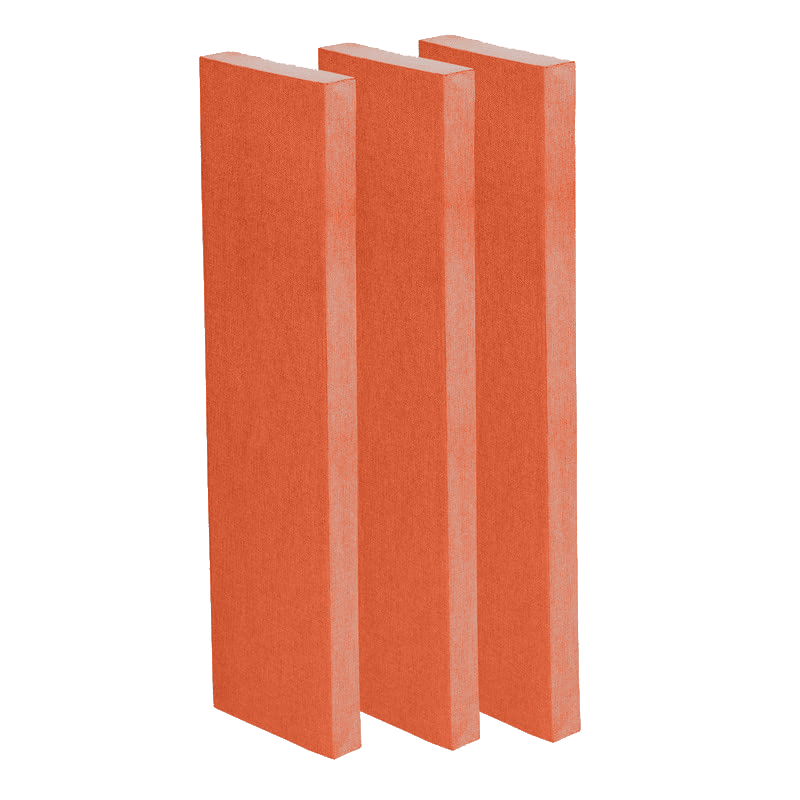 Timber Acoustics X14 Absorption Panels, 1'x4'x3" [SET OF 3]