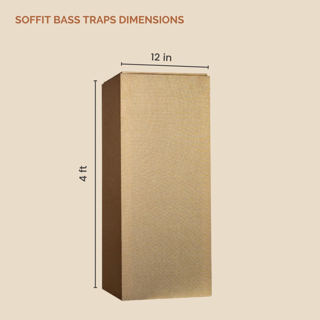 Premium Low Frequency Absorption Soffit Bass Traps