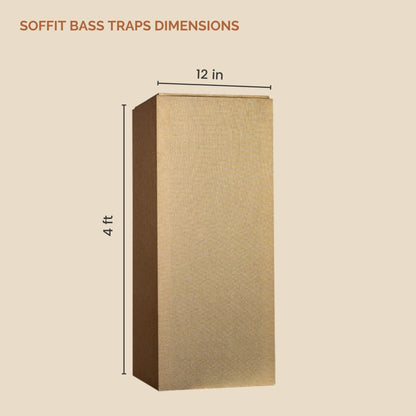 Premium Low Frequency Absorption Soffit Bass Traps