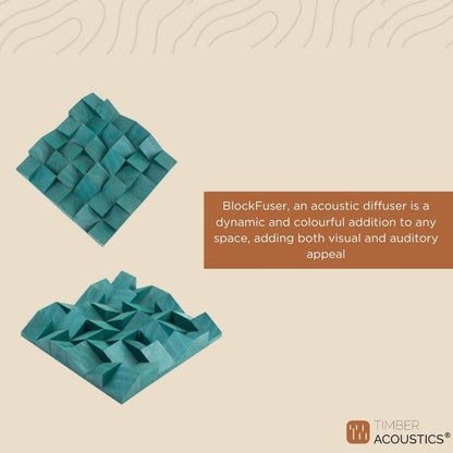 Timber Acoustics BlockFuser Diffuser (Set of 4)