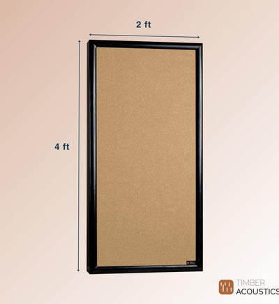 Soundproofing Wooden Frame Acoustic Panels (BLACK)