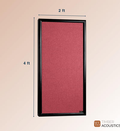 Soundproofing Wooden Frame Acoustic Panels (BLACK)