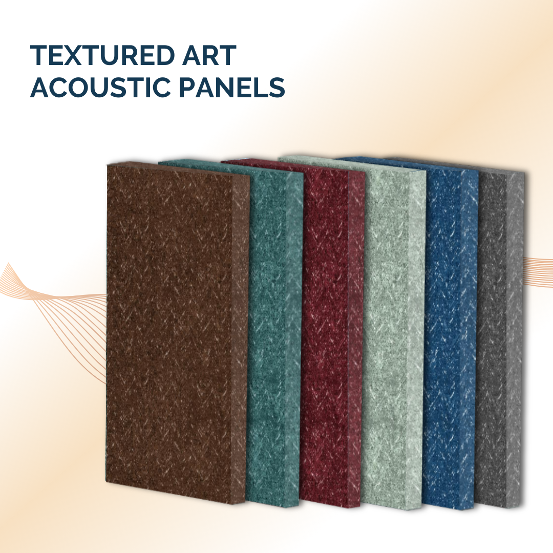 Timber Acoustics Textured Printed Art Panels For Wall