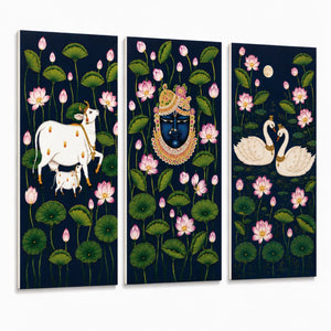 Noise Absorber Acoustic Art Wall Panels for Home, 48”x32”