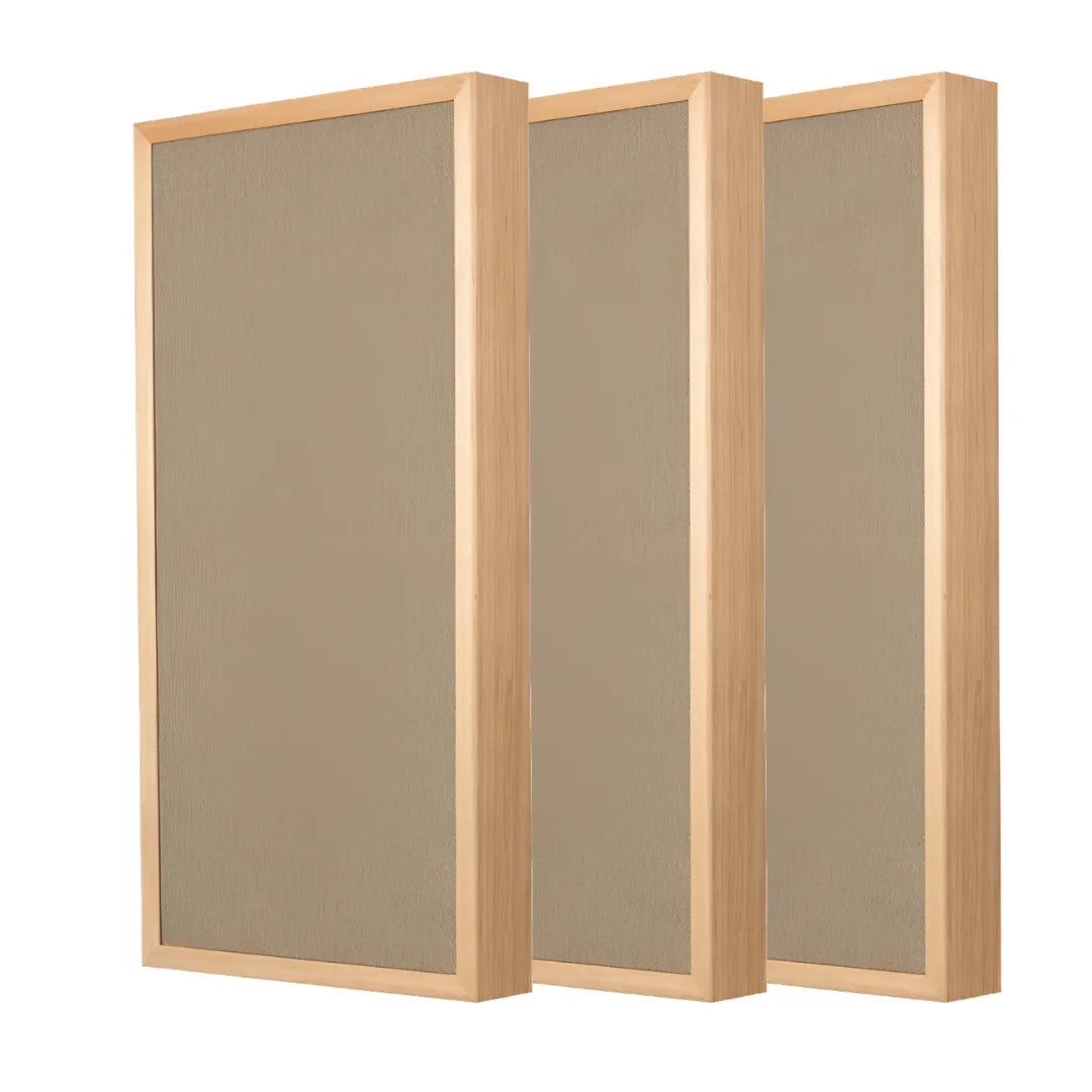 Wooden Frame Soundproofing Acoustic Panels [SET OF 3]