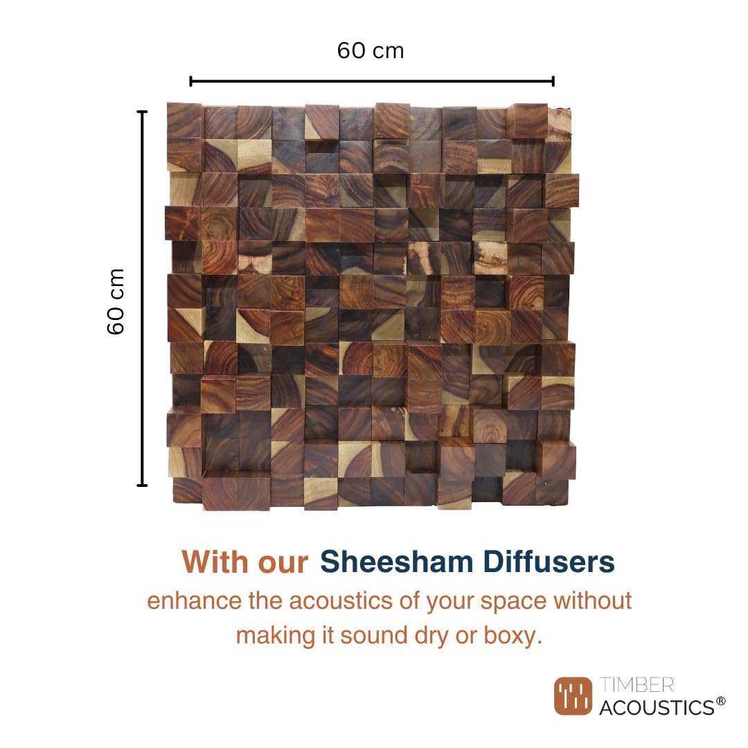 Timber Acoustics Skyline Sound Diffuser