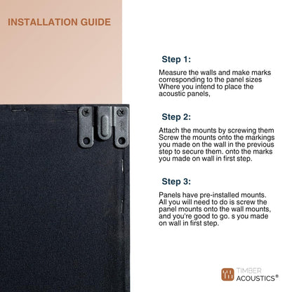 Sage Green Forest Absorption Panels Set for Echo Control & Sound Clarity with NRC 0.90