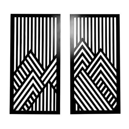 Geometric Mountain Absorption Panels Set for Echo Control & Sound Clarity