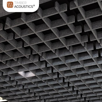 Acoustic Ceiling Grid Cloud for Sound Absorption