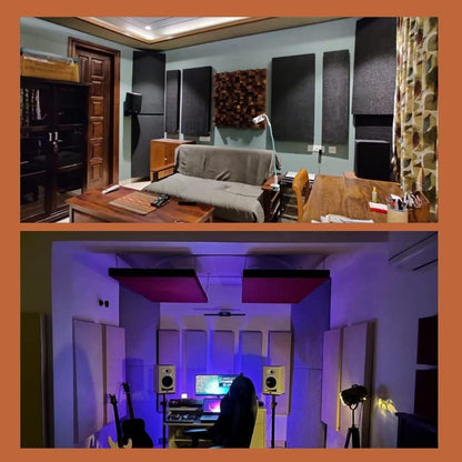 Timber Acoustics X14 Absorption Panels, 1'x4'x3" [SET OF 3]