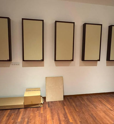 Soundproofing Wooden Frame Acoustic Panels (BLACK)