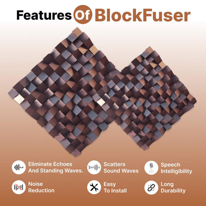 Timber Acoustics BlockFuser Diffuser (Single)