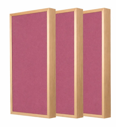 Wooden Frame Soundproofing Acoustic Panels [SET OF 3]