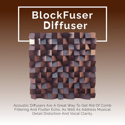 Timber Acoustics BlockFuser Diffuser (Single)